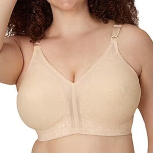 Playtex 18 Hour Sensational Support Wireless Coverage Bra Size 40D